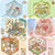 Cute cartoon series 3D stickers