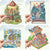 Leisure Holiday Series 3D Stickers