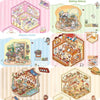 Cute cartoon series 3D stickers