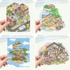 Leisure Holiday Series 3D Stickers
