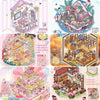 Large Size Miniature World Series 3D Stickers