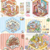 Cute cartoon series 3D stickers