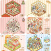 Cute cartoon series 3D stickers