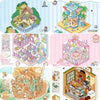 Cute cartoon series 3D stickers