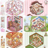 Cute cartoon series 3D stickers