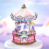 Sanrio music box, My Melody music box, Cinnamoroll music box, wooden puzzle music box, DIY music box kit, Sanrio characters, carousel music box, cute DIY music box, collectible music box, Sanrio gift ideas, My Melody gift, Cinnamoroll gift, wooden music box, kids music box, Sanrio fan gifts, home decor, Sanrio collectibles
