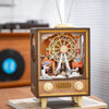 vintage music box, retro TV music box, DIY puzzle music box, Ferris wheel music box, wooden puzzle kit, carnival music box, DIY wooden music box, collectible wooden music box, Ferris wheel with music, 3D music box, retro decor, unique gifts for collectors, DIY wooden puzzle, home decor, musical TV box, vintage gift ideas