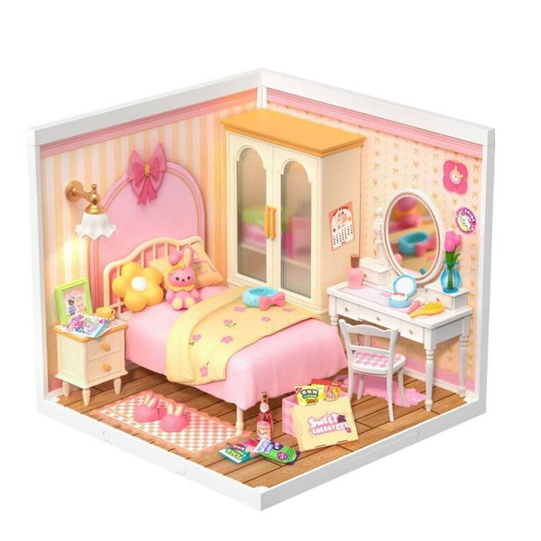 ABS DIY Assembly Toy BedroomSTEAM Educational DIY Bedroom KitMiniature Bedroom Building Toy ABSDIY Miniature Bedroom Model for KidsABS STEAM Educational Bedroom ToyMiniature Bedroom DIY Assembly SetSTEAM Learning Miniature Bedroom ToyABS Educational Miniature Bedroom ToyDIY Bedroom Miniature Kit STEAM EducationABS Miniature Bedroom Building Toy for Kids