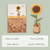 DIY wooden puzzle, sunflower craft, 3D wooden puzzle kit, wooden flower craft, eco-friendly DIY kit, nature-inspired décor, wooden flower model, craft project for adults, DIY nature craft, wooden assembly toy, eco-friendly home décor, creative DIY project, nature home décor, wooden craft kit, floral DIY project