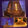 DIY Eiffel Tower model, 3D wooden puzzle kit, Eiffel Tower wood model, wooden model with LED lights, Parisian décor, Eiffel Tower puzzle, DIY Paris model, wooden puzzle kit, collectible Eiffel Tower, home décor with lights, DIY 3D model, illuminated Eiffel Tower, eco-friendly DIY kit, wooden landmark model, DIY Paris Eiffel Tower