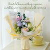 DIY floral bouquet, wooden flower bouquet, 3D flower craft, ABS flower kit, DIY bouquet kit, flower arrangement DIY, wooden flower craft, eco-friendly flower kit, 3D floral model, flower lovers gift, DIY floral decoration, flower bouquet assembly kit, handmade flower bouquet, wooden DIY craft kit, spring flower bouquet