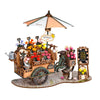 DIY flower cart, 3D wooden flower cart, wooden garden cart, flower cart model, DIY flower puzzle, wooden cart puzzle kit, wooden flower pot display, flower cart with umbrella, gardening gift, wooden gardening model, DIY wooden puzzle kit, flower cart décor, miniature flower cart, eco-friendly flower kit, wooden flower arrangement model