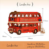 DIY London bus model, 3D wooden puzzle kit, London double-decker bus, red London bus model, wooden London bus, DIY travel bus puzzle, iconic London bus, wooden bus model, London tour bus, DIY double-decker bus, travel model kit, collectible London bus, DIY wooden puzzle, iconic red bus model, eco-friendly wooden puzzle