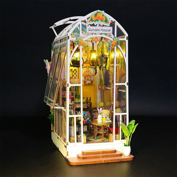 Eco - friendly Wooden DIY Assembly Toy, STEAM Educational Wooden Garden House Puzzle, Eco - friendly Wooden Greenhouse Model for STEAM Learning, Wooden Garden House DIY Kit, STEAM Educational Eco - friendly Wooden Greenhouse Toy, Educational Wooden Garden House Assembly Set, Eco - friendly Wooden DIY Greenhouse Craft, STEAM Learning Wooden Garden House Model, Eco - friendly Wooden Toy for STEAM Education, Wooden Garden House Puzzle for Kids