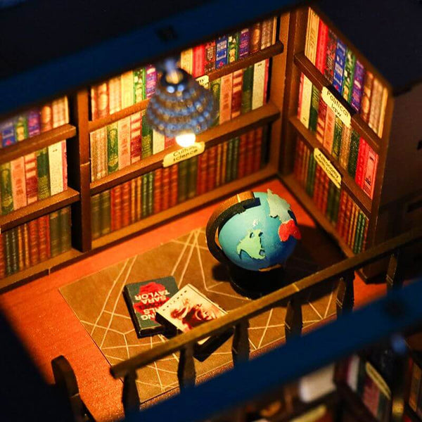 Eco - friendly Wooden DIY Bookstore Kit, STEAM Educational Wooden Bookstore Puzzle, Wooden Bookstore Model for DIY, Eco - friendly Wooden Toy for STEAM Learning, DIY Wooden Bookstore Craft Kit, STEAM Learning Eco - friendly Wooden Assembly Toy, Educational Wooden Bookstore DIY Set, Wooden Puzzle for STEAM Education, Eco - friendly Wooden DIY Toy for Kids, STEAM Educational Wooden Bookstore Assembly Puzzle