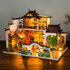 Eco - friendly Wooden DIY Assembly Toy, STEAM Educational Chinese Style Wooden Puzzle, Eco - friendly Wooden Traditional House Model for STEAM Learning, Wooden Chinese Style DIY Craft Kit, STEAM Educational Eco - friendly Wooden Toy, Educational Wooden Chinese House Assembly Set, Eco - friendly Wooden DIY Traditional Craft, STEAM Learning Wooden Chinese Model, Eco - friendly Wooden Toy for STEAM Education, Wooden Chinese House Puzzle for Kids