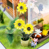 Eco - friendly Wooden DIY Greenhouse Kit, STEAM Educational Eco - friendly Wooden Flower House Puzzle, Wooden Greenhouse Model for STEAM Learning, Eco - friendly Wooden Toy for STEAM Education, DIY Wooden Greenhouse Craft Kit, STEAM Learning Eco - friendly Wooden Plant Toy, Educational Wooden Greenhouse DIY Set, Wooden Flower House Puzzle for STEAM Education, Eco - friendly Wooden DIY Plant House Assembly Toy, STEAM Educational Wooden Greenhouse Model