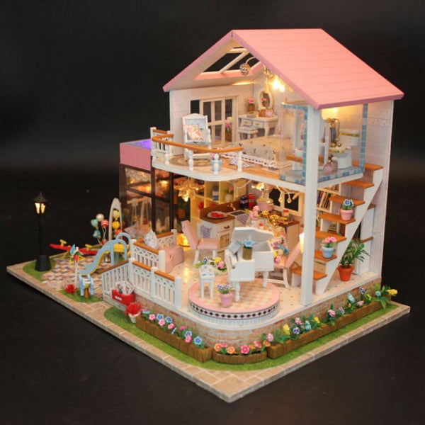 Eco - friendly Wooden DIY Assembly Toy, STEAM Educational Dreamy House Wooden Puzzle, Eco - friendly Wooden Dreamy House Model for STEAM Learning, Wooden Dreamy House DIY Kit, STEAM Educational Eco - friendly Wooden Toy, Educational Wooden Dreamy House Assembly Set, Eco - friendly Wooden DIY Dreamy House Craft, STEAM Learning Wooden Dreamy House Model, Eco - friendly Wooden Toy for STEAM Education, Wooden Dreamy House Puzzle for Kids
