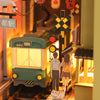 Eco - friendly Wooden DIY Assembly Toy, STEAM Educational Japanese - style Sakura Train Station Wooden Puzzle, Eco - friendly Wooden Japanese - themed Model for STEAM Learning, Wooden Japanese Train Station DIY Kit, STEAM Educational Eco - friendly Wooden Toy, Educational Wooden Japanese - style Assembly Set, Eco - friendly Wooden DIY Japanese Craft, STEAM Learning Wooden Japanese Model, Eco - friendly Wooden Toy for STEAM Education, Wooden Japanese Sakura Train Station Puzzle for Kids