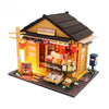 Eco - friendly Wooden DIY Assembly Toy, STEAM Educational Japanese - style General Store Wooden Puzzle, Eco - friendly Wooden Japanese - style General Store Model for STEAM Learning, Wooden Japanese - style General Store DIY Kit, STEAM Educational Eco - friendly Wooden Toy, Educational Wooden Japanese - style General Store Assembly Set, Eco - friendly Wooden DIY Japanese - style General Store Craft, STEAM Learning Wooden Japanese - style General Store Model, Eco - friendly Wooden Toy for STEAM Education