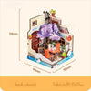 Eco - Friendly Wooden DIY Assembly Toy, STEAM Education Wooden Puzzle, Miniature Scene Wooden Craft, Post Office Themed Wooden Kit, Bookshop Themed DIY Toy, Educational Wooden Construction Set, Sustainable Miniature Puzzle, Creative Wooden Scene Assembly, STEAM Learning Wooden Model, Warm Space Series Wooden Toy