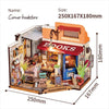 Eco - Friendly Wooden DIY Assembly Toy, STEAM Education Wooden Puzzle, Bookstore Themed Wooden Kit, Educational Wooden Construction Set, Sustainable Wooden Building Kit, Creative Wooden Scene Assembly, DIY Wooden Bookstore Model, STEAM Learning Wooden Toy, Eco - Conscious Wooden Puzzle, Bookstore - Themed Educational Toy