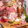 Eco - Friendly Wooden DIY Assembly Toy, Sakura Themed STEAM Education Puzzle, Traditional Style Wooden Craft Kit, Cherry Blossom Miniature Scene, Educational Wooden Construction Set, Sustainable Sakura - inspired Toy, DIY Japanese - style Wooden Model, STEAM Learning Cherry Blossom Kit, Eco - Conscious Traditional Puzzle, Sakura Spring Banquet Wooden DIY Set
