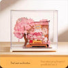 Eco - Friendly Wooden DIY Assembly Toy, Sakura Themed STEAM Education Puzzle, Traditional Style Wooden Craft Kit, Cherry Blossom Miniature Scene, Educational Wooden Construction Set, Sustainable Sakura - inspired Toy, DIY Japanese - style Wooden Model, STEAM Learning Cherry Blossom Kit, Eco - Conscious Traditional Puzzle, Sakura Spring Banquet Wooden DIY Set