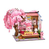 Eco - Friendly Wooden DIY Assembly Toy, Sakura Themed STEAM Education Puzzle, Traditional Style Wooden Craft Kit, Cherry Blossom Miniature Scene, Educational Wooden Construction Set, Sustainable Sakura - inspired Toy, DIY Japanese - style Wooden Model, STEAM Learning Cherry Blossom Kit, Eco - Conscious Traditional Puzzle, Sakura Spring Banquet Wooden DIY Set