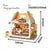Eco - Friendly Wooden DIY Assembly Toy, STEAM Education Wooden Puzzle, Bakery Themed Wooden Kit, Dairy Themed Educational Toy, Educational Wooden Construction Set, Sustainable Wooden DIY Puzzle, Eco - Conscious Wooden Building Kit, Creative Wooden Scene Assembly, STEAM Learning Wooden Toy, Themed Wooden DIY Set
