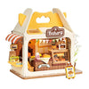 Eco - Friendly Wooden DIY Assembly Toy, STEAM Education Wooden Puzzle, Bakery Themed Wooden Kit, Dairy Themed Educational Toy, Educational Wooden Construction Set, Sustainable Wooden DIY Puzzle, Eco - Conscious Wooden Building Kit, Creative Wooden Scene Assembly, STEAM Learning Wooden Toy, Themed Wooden DIY Set