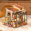 Eco - Friendly Wooden DIY Assembly Toy, STEAM Education Flower Shop Kit, Educational Wooden Flower Shop Model, Sustainable Wooden DIY Puzzle, Flower Shop Themed STEAM Toy, Eco - Conscious Wooden Construction Set, DIY Wooden Flower Shop Scene, Emily’s Flower Shop Educational Puzzle, Wooden Miniature Flower Shop Toy, STEAM Learning Flower Shop Assembly Kit