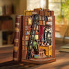 Eco - Friendly Wooden DIY Assembly Toy, STEAM Education Bookcase Puzzle, Book - Themed Wooden Craft Kit, Educational Library Scene Construction Set, Sustainable Wooden Study Model, DIY Secret Library Wooden Toy, Eco - Conscious Book - Inspired Puzzle, STEAM Learning Book Nook Kit, Creative Wooden Bookcase Scene, Book - Themed Educational DIY Set