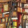 Eco - Friendly Wooden DIY Assembly Toy, STEAM Education Bookcase Puzzle, Book - Themed Wooden Craft Kit, Educational Library Scene Construction Set, Sustainable Wooden Study Model, DIY Secret Library Wooden Toy, Eco - Conscious Book - Inspired Puzzle, STEAM Learning Book Nook Kit, Creative Wooden Bookcase Scene, Book - Themed Educational DIY Set