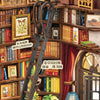 Eco - Friendly Wooden DIY Assembly Toy, STEAM Education Bookcase Puzzle, Book - Themed Wooden Craft Kit, Educational Library Scene Construction Set, Sustainable Wooden Study Model, DIY Secret Library Wooden Toy, Eco - Conscious Book - Inspired Puzzle, STEAM Learning Book Nook Kit, Creative Wooden Bookcase Scene, Book - Themed Educational DIY Set