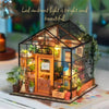 Eco - Friendly Wooden DIY Assembly Toy, Kathy Flower Room Wooden Puzzle, STEAM Education Greenhouse Kit, Educational Wooden Flower House Model, Sustainable Wooden DIY Greenhouse, Flower House Themed STEAM Toy, Eco - Conscious Wooden Construction Set, DIY Glasshouse Wooden Scene, Kathy’s Flower Room Educational Puzzle, Wooden Miniature Greenhouse Toy, STEAM Learning Flower House Assembly Kit
