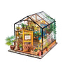 Eco - Friendly Wooden DIY Assembly Toy, Kathy Flower Room Wooden Puzzle, STEAM Education Greenhouse Kit, Educational Wooden Flower House Model, Sustainable Wooden DIY Greenhouse, Flower House Themed STEAM Toy, Eco - Conscious Wooden Construction Set, DIY Glasshouse Wooden Scene, Kathy’s Flower Room Educational Puzzle, Wooden Miniature Greenhouse Toy, STEAM Learning Flower House Assembly Kit