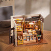 Eco - Friendly Wooden DIY Assembly Toy, Bakery Themed Wooden Puzzle, STEAM Education Bakery Kit, Educational Wooden Construction Set, Sustainable Wooden DIY Puzzle, Beika Bakery Wooden Model, DIY Wooden Bakery Scene, STEAM Learning Wooden Toy, Eco - Conscious Bakery Craft, Bakery - Themed Educational DIY Set