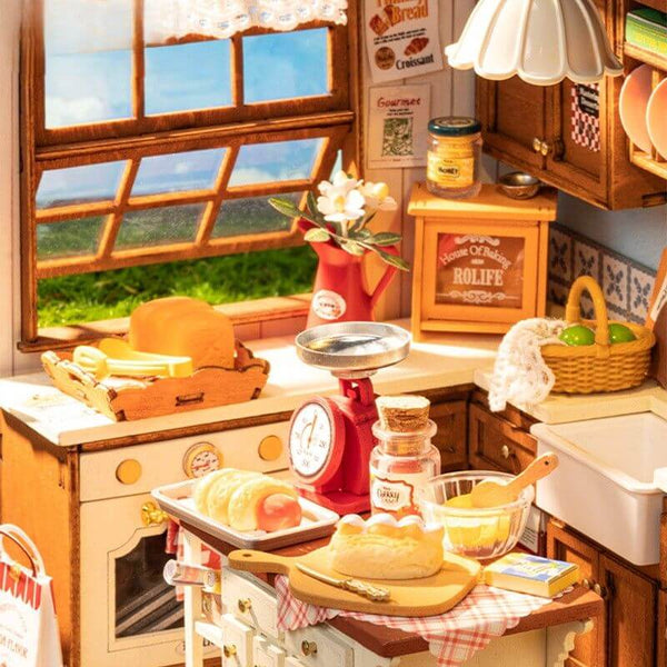 Eco - Friendly Wooden DIY Assembly Toy, Kitchen Themed STEAM Education Puzzle, Educational Wooden Kitchen Model, Sustainable Wooden DIY Kitchen Kit, DIY Wooden Kitchen Scene, Eco - Conscious Wooden Construction Set, STEAM Learning Wooden Kitchen Toy, Wooden Kitchen Craft for Kids, Environmentally Friendly Wooden DIY Set, Kitchen - Inspired STEAM Wooden Puzzle