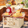Eco - Friendly Wooden DIY Assembly Toy, Kitchen Themed STEAM Education Puzzle, Educational Wooden Kitchen Model, Sustainable Wooden DIY Kitchen Kit, DIY Wooden Kitchen Scene, Eco - Conscious Wooden Construction Set, STEAM Learning Wooden Kitchen Toy, Wooden Kitchen Craft for Kids, Environmentally Friendly Wooden DIY Set, Kitchen - Inspired STEAM Wooden Puzzle