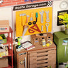 Eco - Friendly Wooden DIY Assembly Toy, Dream Auto Repair Room Wooden Puzzle, STEAM Education Garage Kit, Educational Wooden Auto Repair Model, Sustainable Wooden DIY Workshop Set, DIY Wooden Garage Scene, Eco - Conscious Repair Shop Craft, STEAM Learning Auto Repair Toy, Wooden Garage Construction Kit for Kids, Environmentally Friendly Auto Repair DIY Set