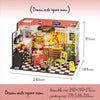 Eco - Friendly Wooden DIY Assembly Toy, Dream Auto Repair Room Wooden Puzzle, STEAM Education Garage Kit, Educational Wooden Auto Repair Model, Sustainable Wooden DIY Workshop Set, DIY Wooden Garage Scene, Eco - Conscious Repair Shop Craft, STEAM Learning Auto Repair Toy, Wooden Garage Construction Kit for Kids, Environmentally Friendly Auto Repair DIY Set