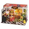 Eco - Friendly Wooden DIY Assembly Toy, Dream Auto Repair Room Wooden Puzzle, STEAM Education Garage Kit, Educational Wooden Auto Repair Model, Sustainable Wooden DIY Workshop Set, DIY Wooden Garage Scene, Eco - Conscious Repair Shop Craft, STEAM Learning Auto Repair Toy, Wooden Garage Construction Kit for Kids, Environmentally Friendly Auto Repair DIY Set
