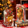 Eco - Friendly Wooden DIY Assembly Toy, Christmas Street Scene Wooden Puzzle, STEAM Education Christmas Toy, Christmas - Themed Wooden Craft, Sustainable Christmas DIY Set, DIY Christmas Wooden Model, Eco - Conscious Christmas Puzzle, STEAM Learning Christmas Toy, Christmas Street View Wooden Kit, Environmentally Friendly Christmas DIY Toy