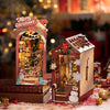 Eco - Friendly Wooden DIY Assembly Toy, Christmas Street Scene Wooden Puzzle, STEAM Education Christmas Toy, Christmas - Themed Wooden Craft, Sustainable Christmas DIY Set, DIY Christmas Wooden Model, Eco - Conscious Christmas Puzzle, STEAM Learning Christmas Toy, Christmas Street View Wooden Kit, Environmentally Friendly Christmas DIY Toy